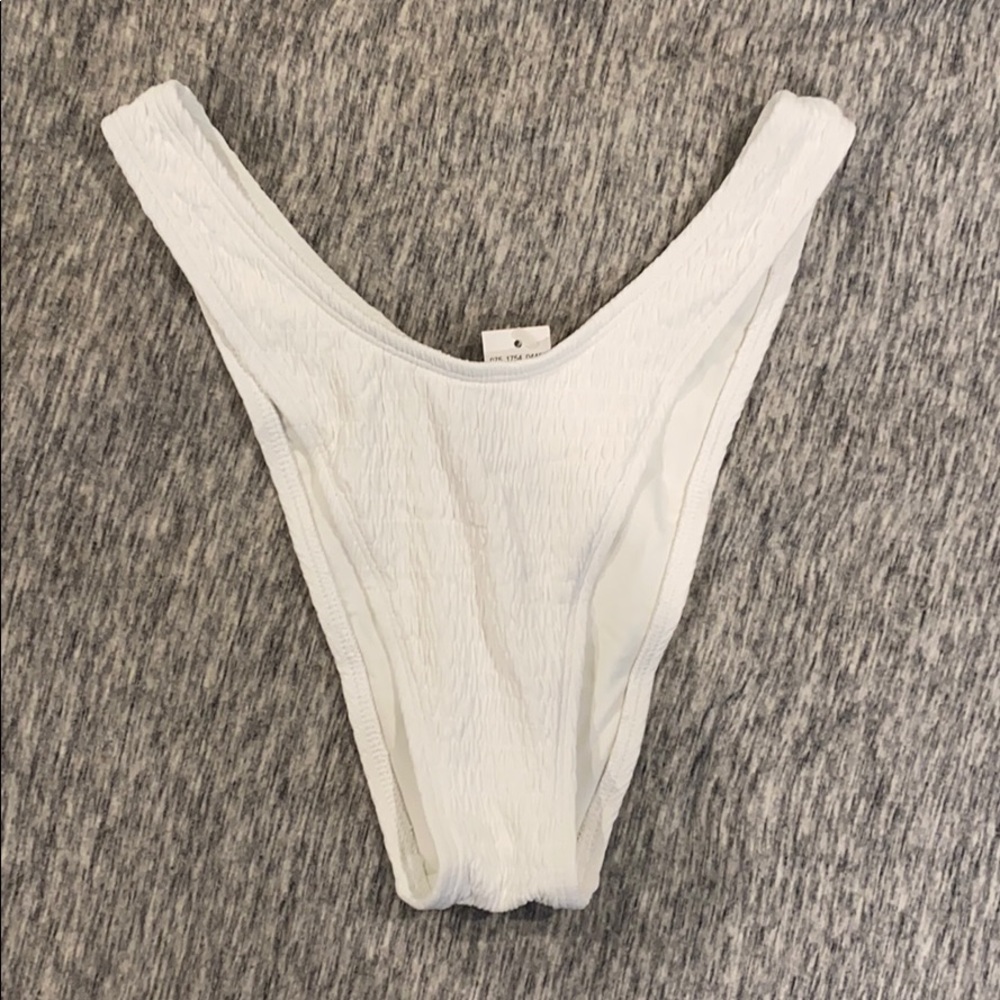 aerie swim hi-leg cheeky bikini bottom